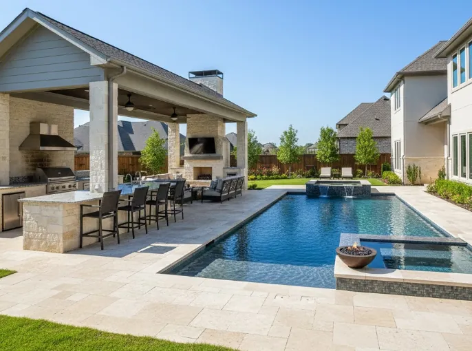 Custom pool Houston